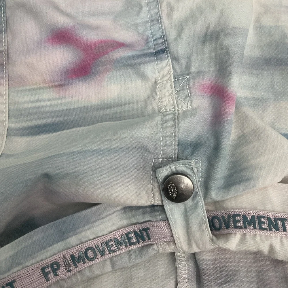 FP Movement by Free People White cool color watercolor print - Picture 5 of 7